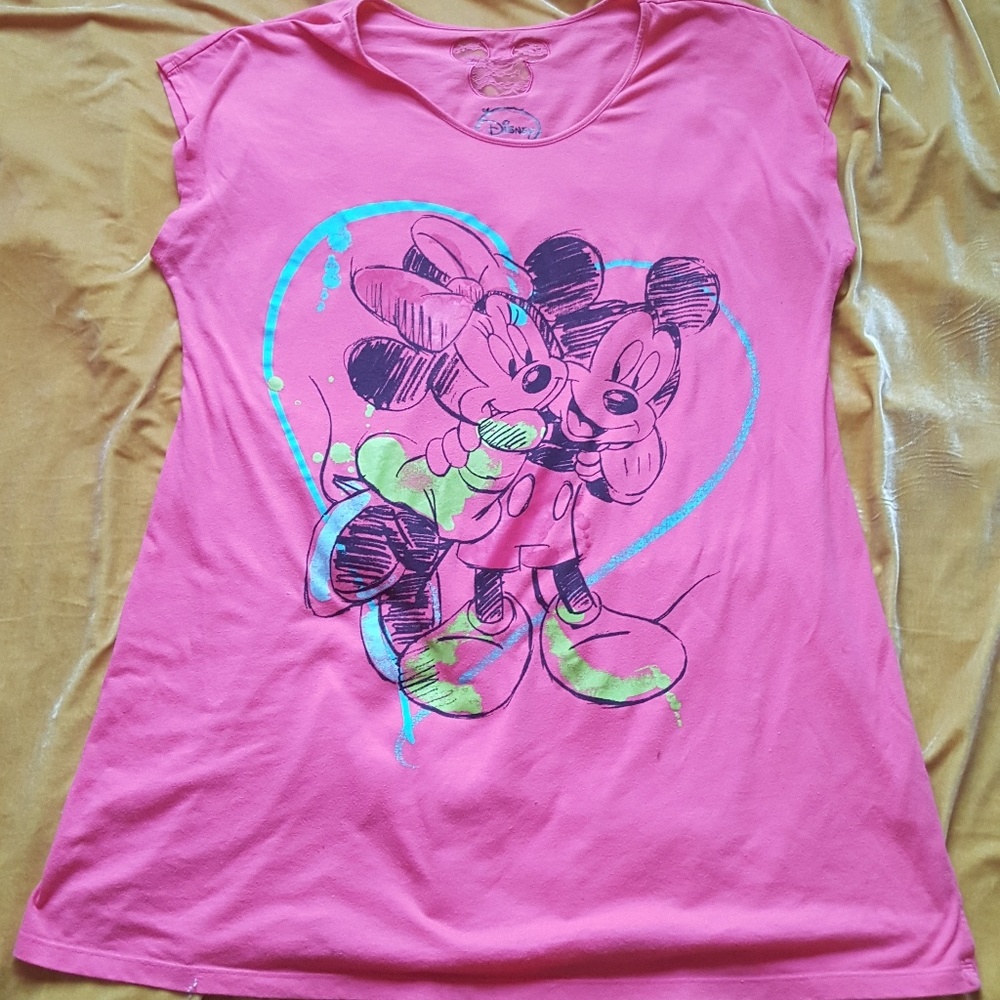 Disney Mickey mouse  hart pajama dress